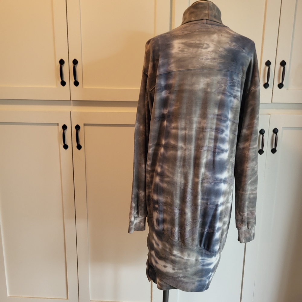Young Fabulous and Broke Asymmetrical Tie Dye Sweater Dress size Large - Picture 4 of 14